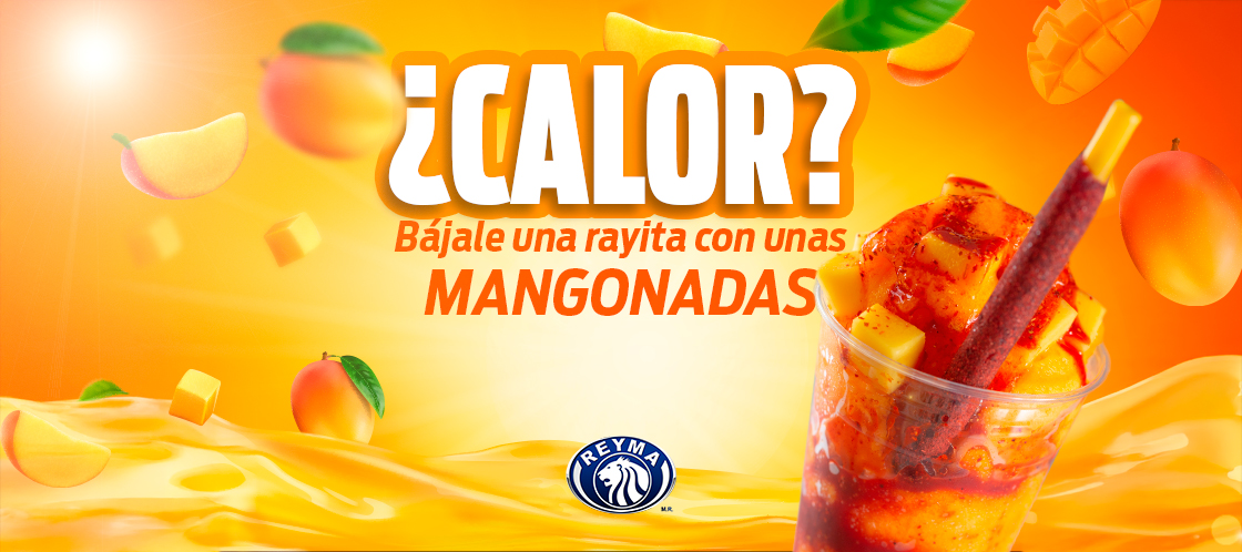 Bájale una rayita al calor con unas mangonadas