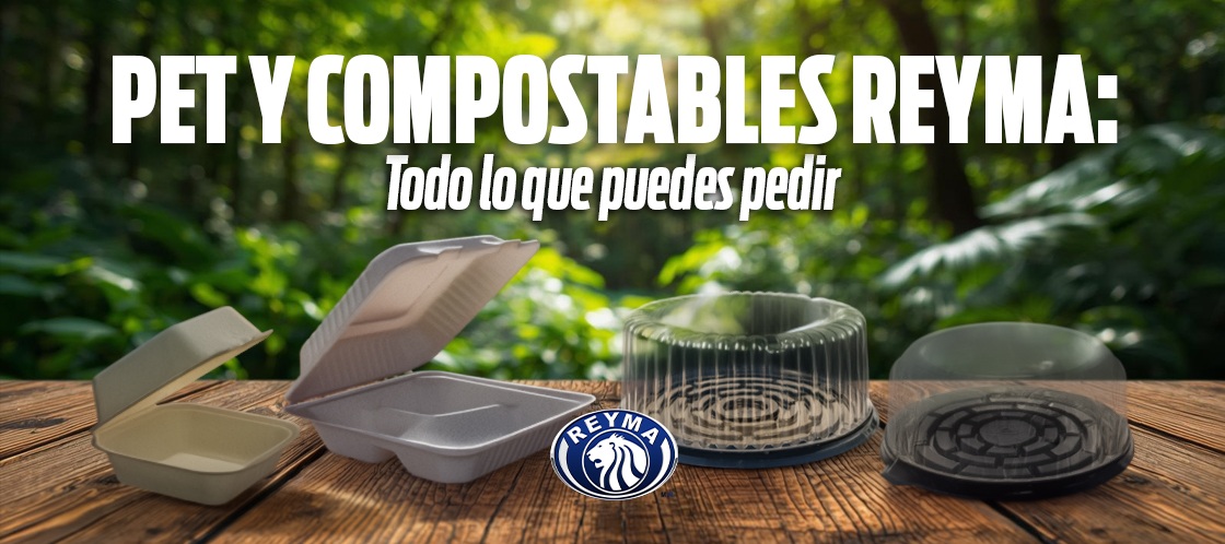 Pet y compostables Reyma: todo lo que puedes pedir