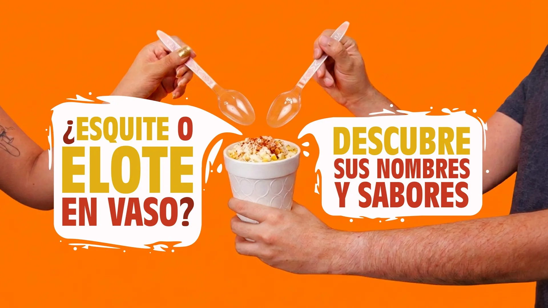 ¿Esquite o elote en vaso? Descubre sus nombres y sabores