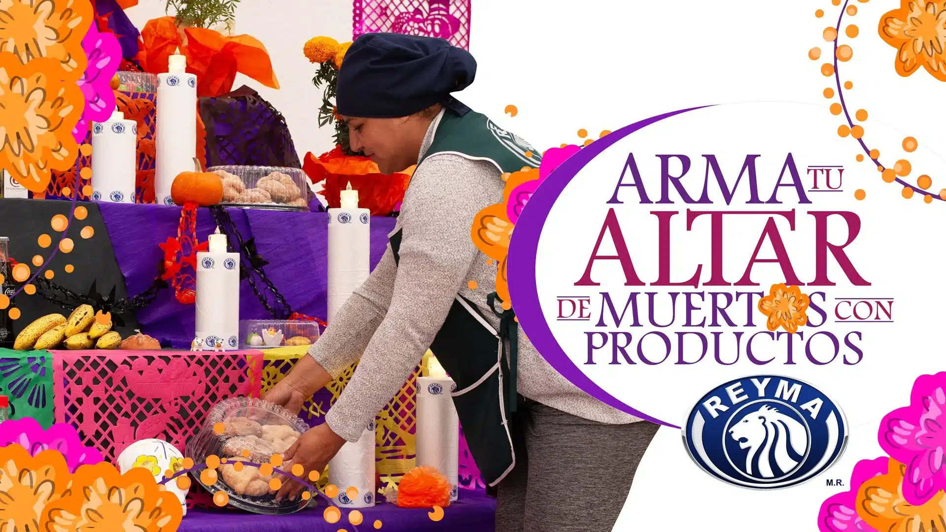 Arma tu altar de muertos con productos Reyma